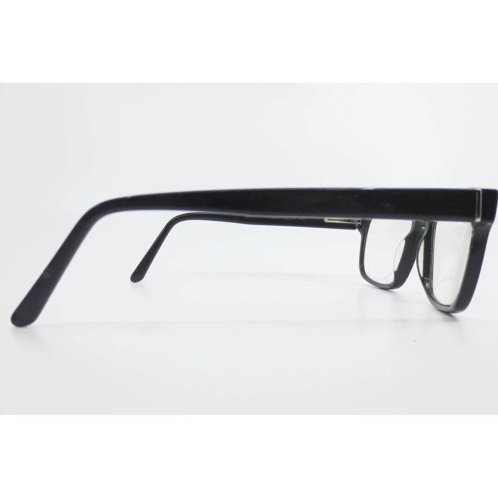 Trend by DNA 1012 BLK Black Rectangular Eyeglass Frames 53-17-140 Demo Lenses